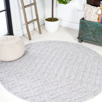 Peralta Moroccan Diamond Indoor/outdoor Area Rug